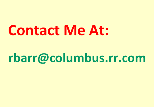 contact me at <p>
                         rbarr@columbus.rr.com